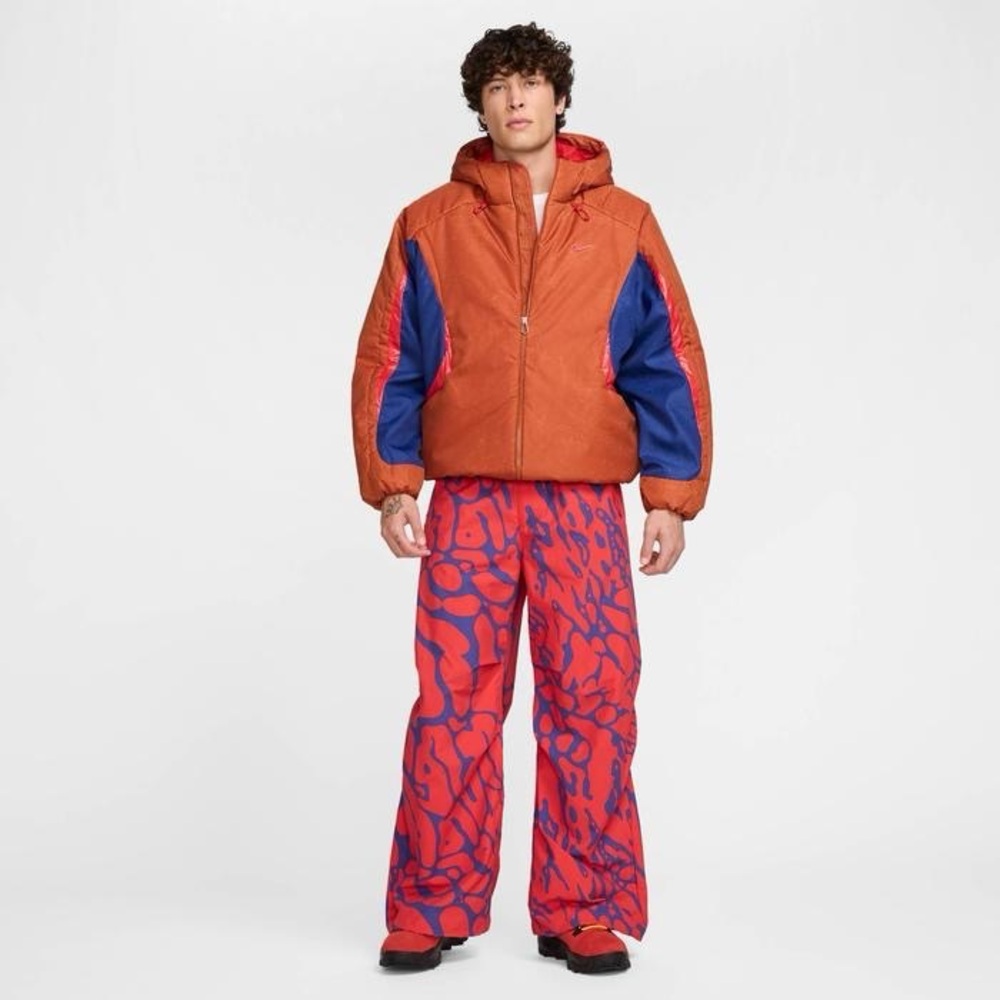Nike vintage retro animal print graphic y2k loose fit wide baggy pants - Picture 2 of 16